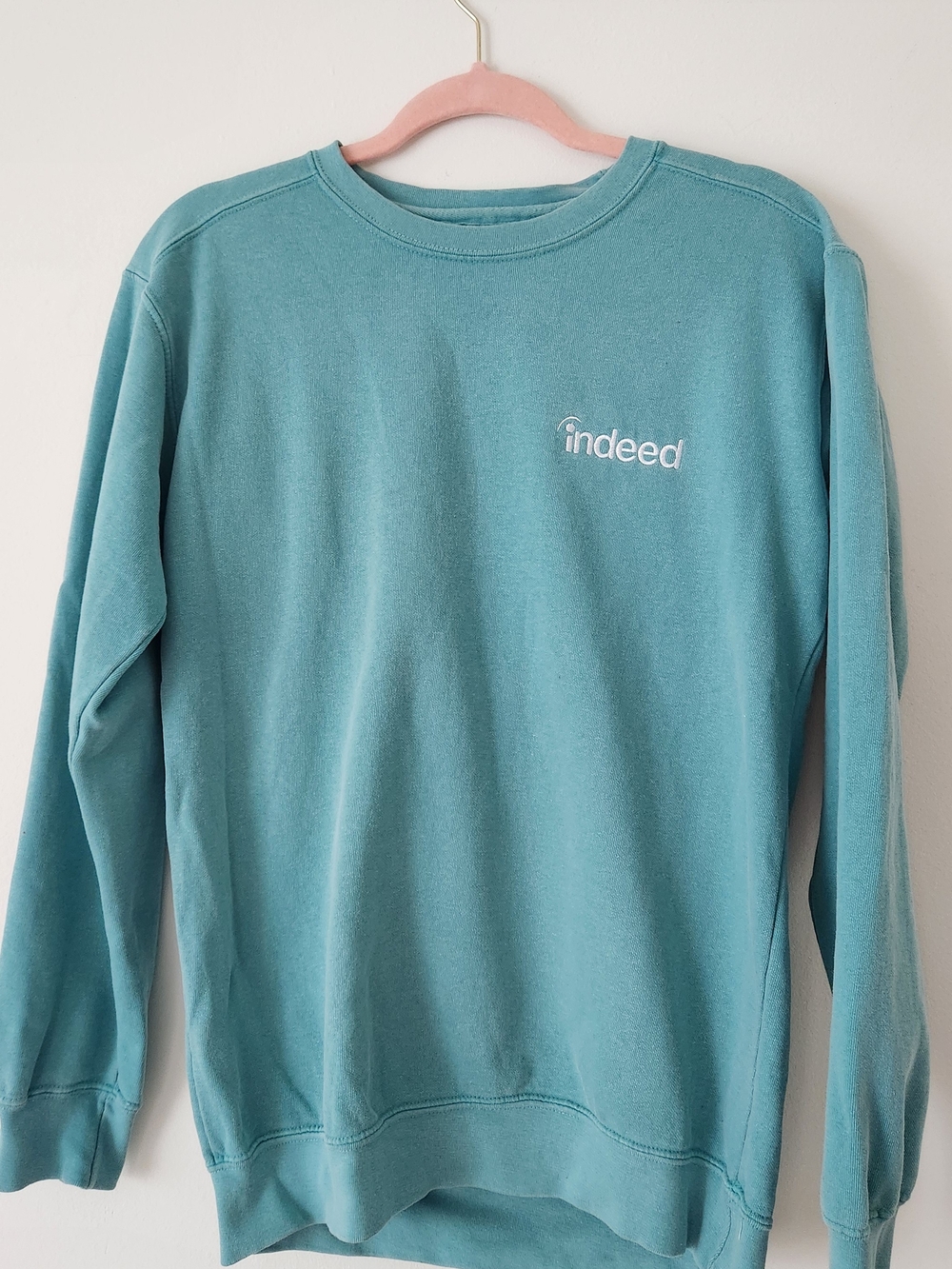 Indeed Teal Crewneck Sweatshirt